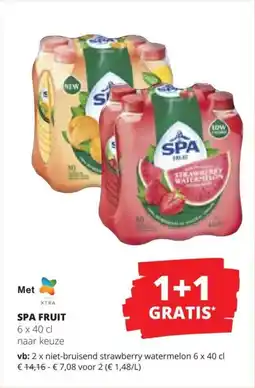 Spar Spa Fruit aanbieding