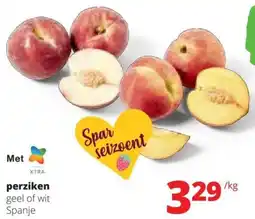 Spar Perziken aanbieding
