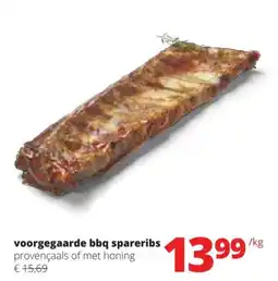 Spar Bbq spareribs provençaals of met honing aanbieding