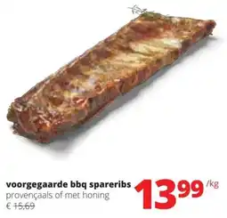 Spar Voorgegaarde BBQ Spareribs aanbieding