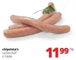 Spar Chipolata's aanbieding