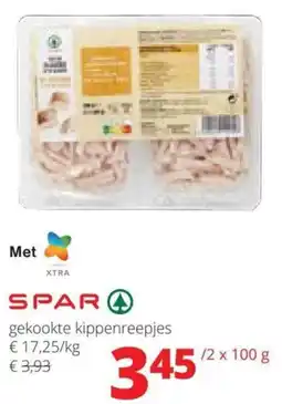 Spar Gekookte Kippenreepjes aanbieding