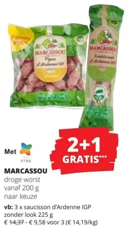 Spar Marcassou aanbieding