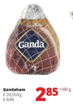 Spar Gandaham aanbieding