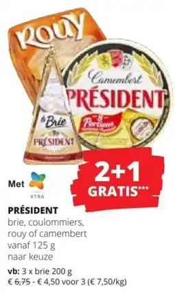 Spar Président aanbieding