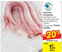 Carrefour Gekuiste hondshaai aanbieding