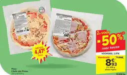 Carrefour Pizza L'Italie des Pizzas aanbieding
