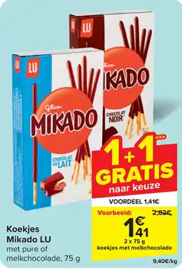 Carrefour Koekjes Mikado aanbieding