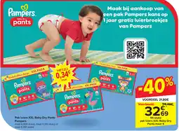 Carrefour Pak luiers XXL Baby-Dry Pants maat aanbieding