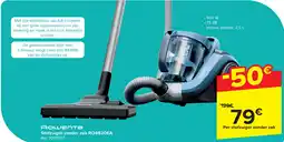Carrefour Rowenta Stofzuiger zonder zak RO4B20EA aanbieding