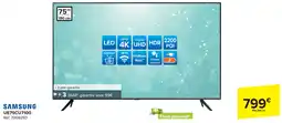 Carrefour Samsung UE75CU7100 aanbieding