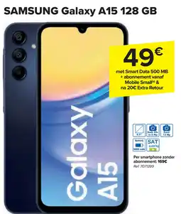 Carrefour Samsung Galaxy A15 128 GB aanbieding