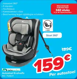 Carrefour Autostoel Evolvefix aanbieding