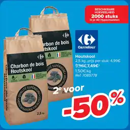 Carrefour Houtskool aanbieding