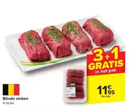 Carrefour Blinde vinken aanbieding