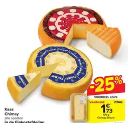 Carrefour Kaas Chimay aanbieding