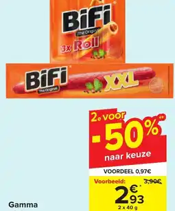Carrefour Gamma BiFi aanbieding