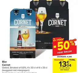 Carrefour Bier cornet aanbieding