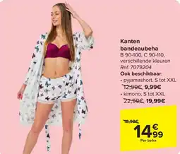 Carrefour Kanten bandeaubeha B 90-100, C 90-110, verschillende kleuren aanbieding