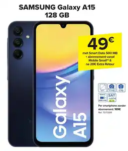 Carrefour Samsung Galaxy A15 128GB aanbieding