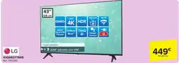 Carrefour LG 43" QNED UHD 4K TV aanbieding