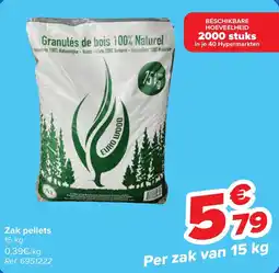 Carrefour Zak pellets aanbieding