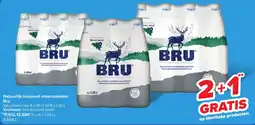 Carrefour Bru Natuurlijk bruisend mineraalwater aanbieding