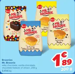 Carrefour Mr. Brownie Brownies aanbieding