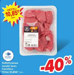 Carrefour Carrefour Kalfsfricassee zonder been aanbieding