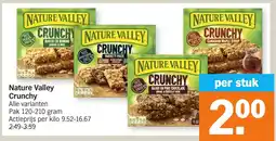 Albert Heijn Nature Valley Crunchy aanbieding