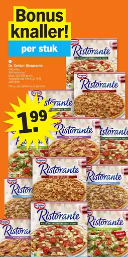 Albert Heijn Dr. Oetker Ristorante aanbieding