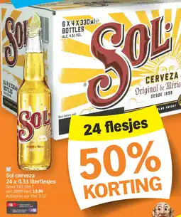 Albert Heijn Sol cerveza aanbieding