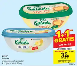 Carrefour Boter Balade aanbieding