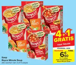 Carrefour Soep Royco Minute Soup aanbieding