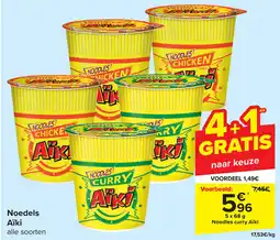 Carrefour Noedels Aki aanbieding