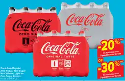 Carrefour Coca-Cola Regular, Zero Sugar, Zero Sugar aanbieding