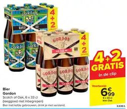 Carrefour Bier Gordon aanbieding