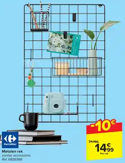 Carrefour Metalen rek aanbieding