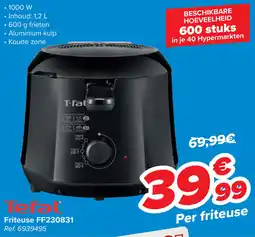 Carrefour Tefal Friteuse FF230831 aanbieding
