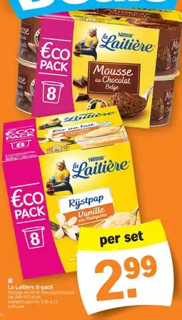 Albert Heijn La Laitière 8-pack aanbieding