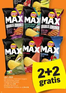 Albert Heijn Lay's MAX aanbieding