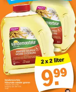 Albert Heijn Vanemoortele frituurolie minder geuren aanbieding