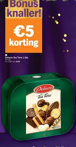 Albert Heijn Delacre Tea Time aanbieding