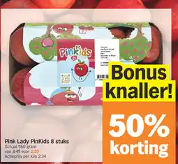 Albert Heijn Pink Lady PinKids aanbieding