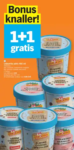 Albert Heijn IJsboerke pints aanbieding