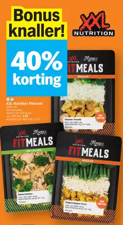 Albert Heijn XXL Nutrition Fitmeals aanbieding