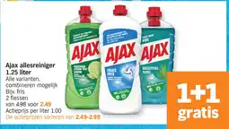 Albert Heijn Ajax allesreiniger aanbieding