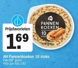 Albert Heijn AH Pannenkoeken aanbieding