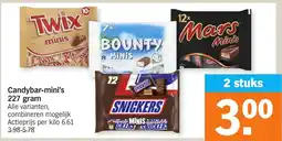 Albert Heijn Candybar-mini's aanbieding
