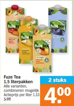 Albert Heijn Fuze Tea aanbieding
